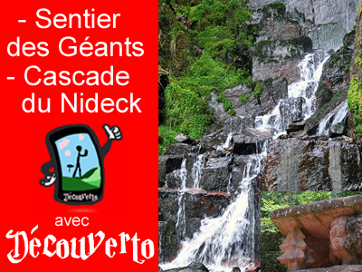 Sentiers des géants - cascade du Nideck
