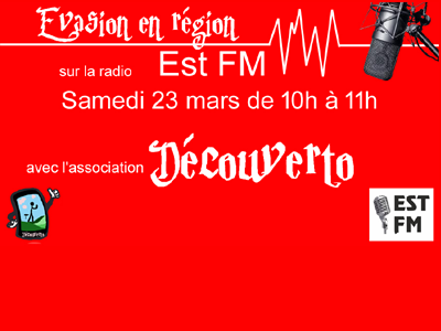 Emission Est Fm pour parler de Découverto