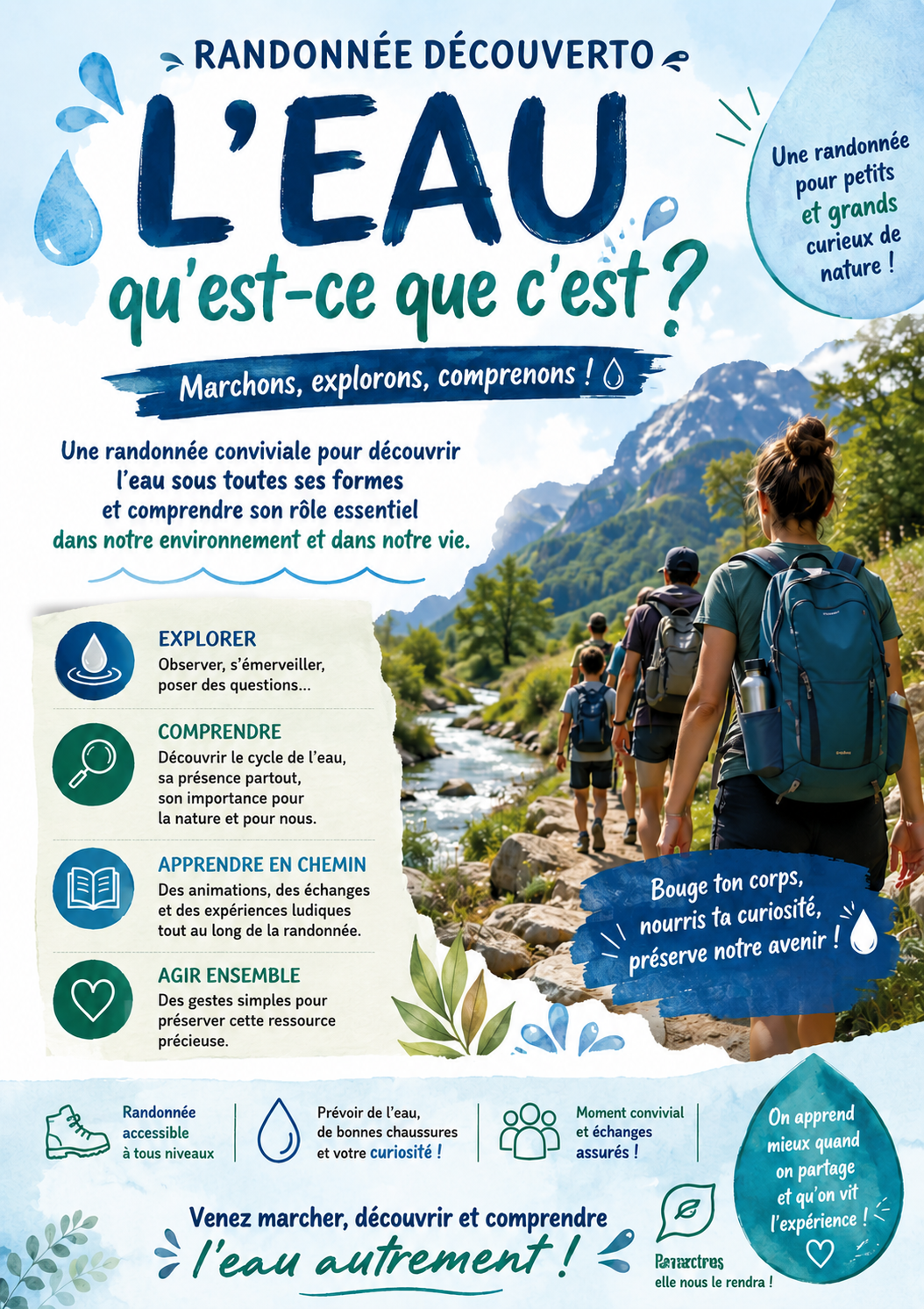 L'eau, qu'est-ce que c'est ?