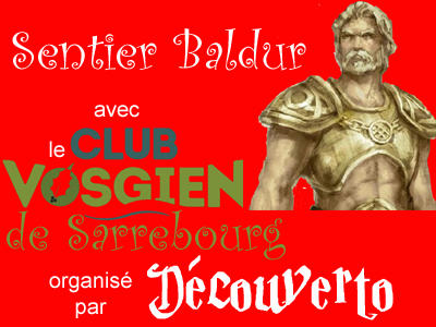 Sentier du Dieu Baldur avec le Club Vosgien de Sarrebourg